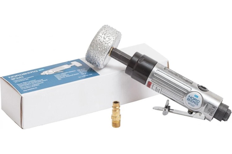 Шлифмашина прямая пневматическая NORDBERG NP3403 для зачистки шин, 2500 об/мин NP3403 - изображение 2