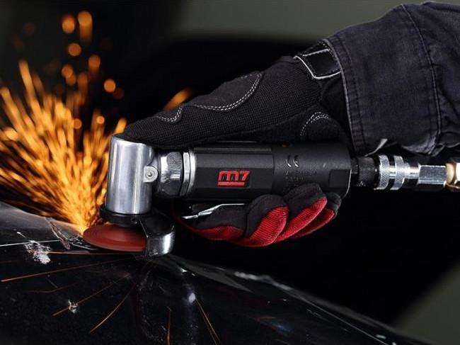 Шлифмашина прямая пневматическая MIGHTY SEVEN QB-623 зачистная 50 мм - изображение 2