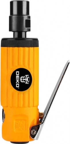 Шлифмашина прямая пневматическая DEKO DKPT02 SET 3 в чемодане с набором 15 предметов 018-1102 - изображение 3