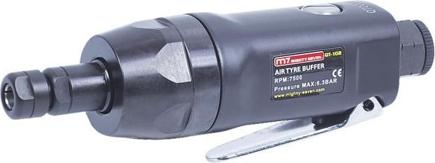 Шлифмашина прямая пневматическая MIGHTY SEVEN QT-102 (шарошка) 6 мм, 7500 об/мин