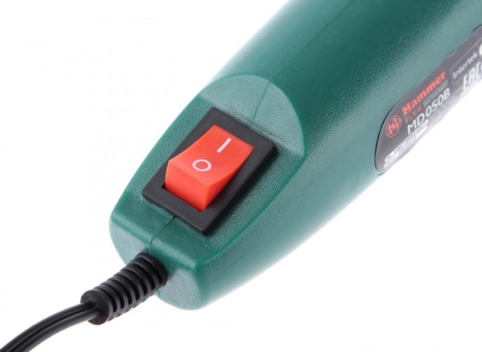 Шлифмашина прямая сетевая Hammer MD050B 1-3,2мм + аксессуары 80 шт. 113-004 - изображение 5