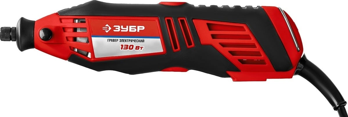 Шлифмашина прямая сетевая ЗУБР ЗГ-130ЭК H242 - изображение 3