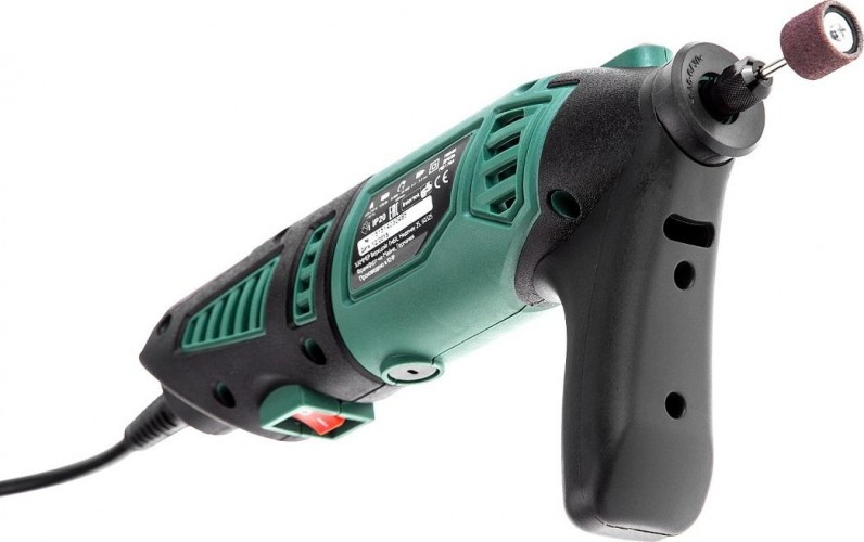 Шлифмашина прямая сетевая Hammer MD170A гибкий вал + насадки 160 шт. 113-003 - изображение 4
