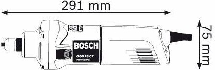 Шлифмашина прямая сетевая BOSCH GGS 28 CЕ   0601220100 - изображение 2