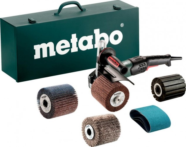 Шлифмашина щеточная сетевая METABO SE 17-200 RT SET 602259500 - изображение 2