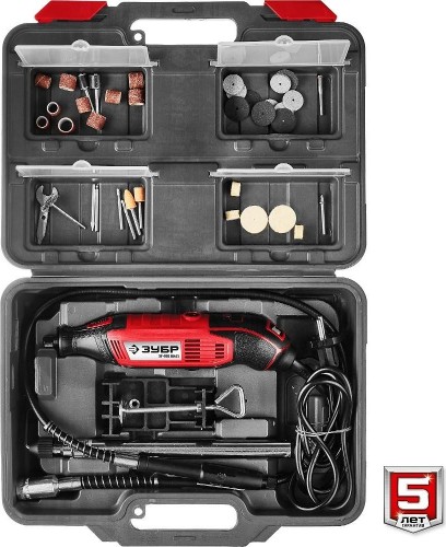 Шлифовальная машина прямая сетевая ЗУБР ЗГ-160 КН41 - изображение 4