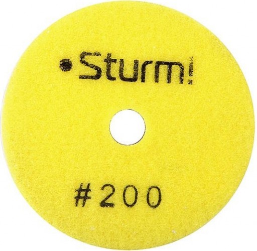 Шлифовальный круг по камню Sturm 9012-W100-200 алмазный гибкий, 100 мм, p200, мокрое шлиф. - изображение 2