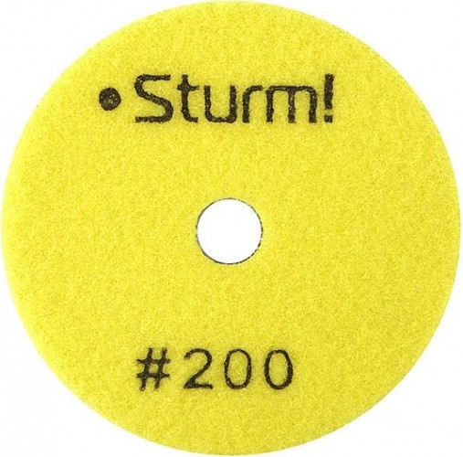 Шлифовальный круг по камню Sturm 9012-D100-200 алмазный гибкий, 100 мм, p200, сухое шлиф. - изображение 2