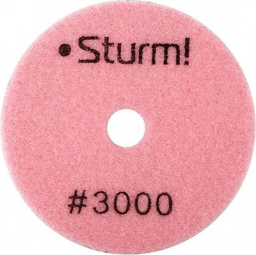 Шлифовальный круг по камню Sturm 9012-D100-3000 алмазный гибкий, 100 мм, сухое шлиф. - изображение 2