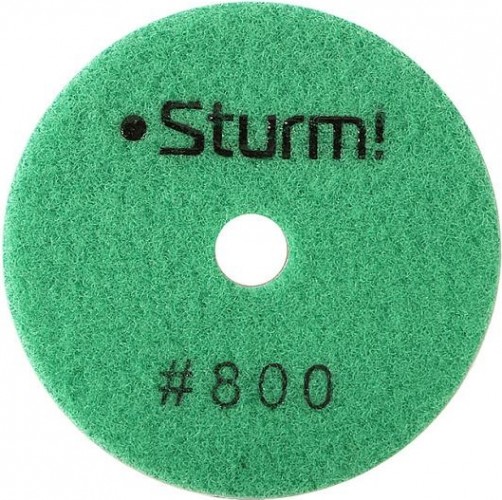 Шлифовальный круг по камню Sturm 9012-W100-800 алмазный гибкий, 100 мм, p800, мокрое шлиф. - изображение 2