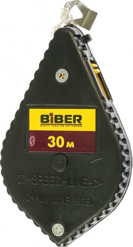 Шнур отбивочный Biber 43130 противоударный корпус, 30м тов-054504 - изображение 2