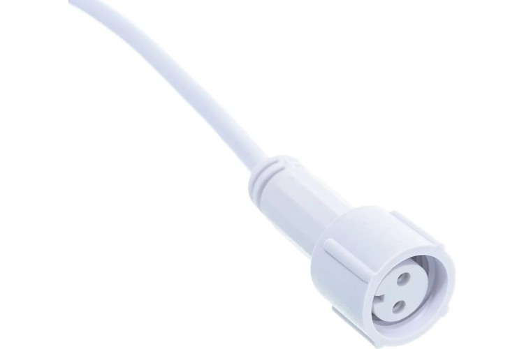 Шнур питания Neon-Night 303-500-1 для уличных гирлянд ПВХ, 230В/3А, белый, IP65 - изображение 2