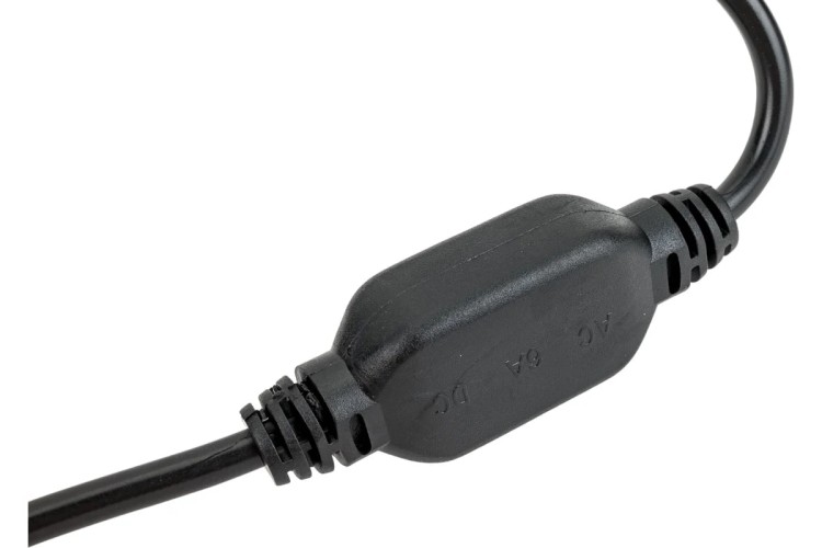 Шнур питания Neon-Night 303-500 для уличных гирлянд ПВХ, 230В/3А, черный, IP65 - изображение 4