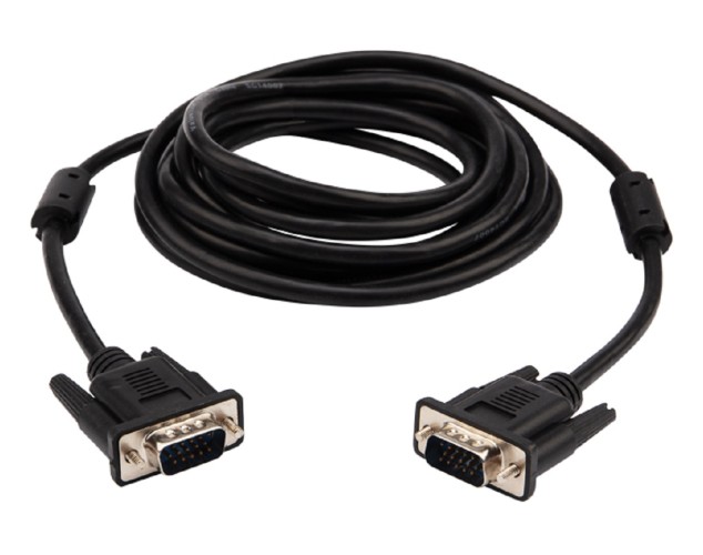 Шнур Proconnect 17-5503-6 VGA-VGA с ферритами, 1,8м, черный