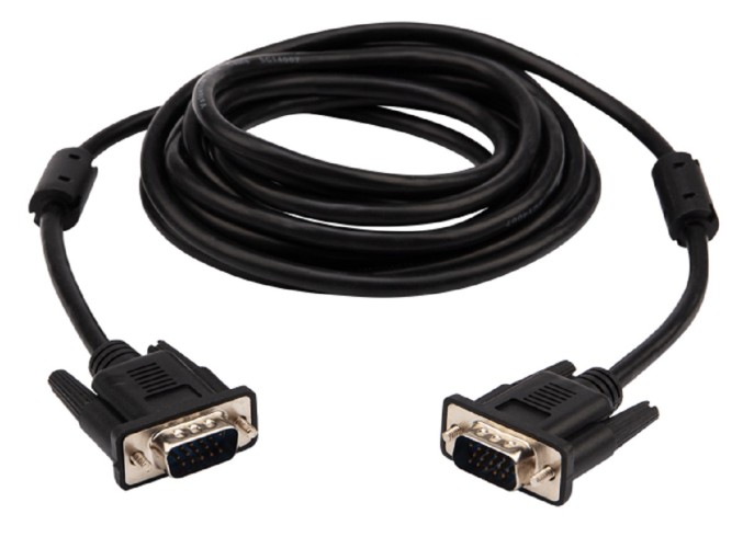 Шнур Proconnect 17-5505-6 VGA-VGA с ферритами, 3м, черный