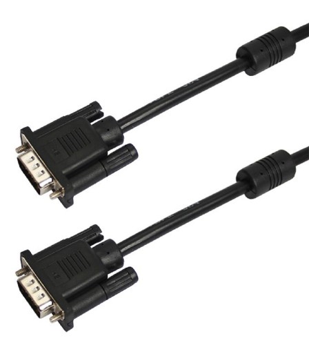 Шнур Proconnect 17-5505-6 VGA-VGA с ферритами, 3м, черный - изображение 2