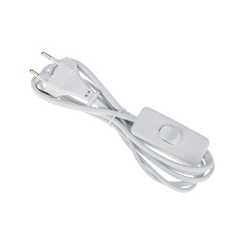 Шнур сетевой REXANT 11-1133 с выключателем 2х0,75 мм², 1,8 м белый - изображение 2