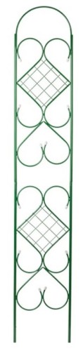 Шпалера садовая GRINDA АР ДЕКО декоративная разборная, 210х36см 422257
