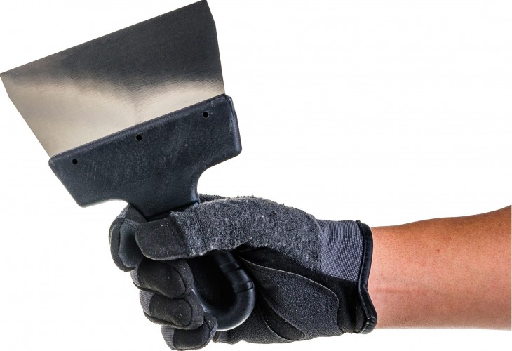 Шпатель Biber 35205 фасадный нерж. сталь, 150мм Тов-048239 - изображение 2