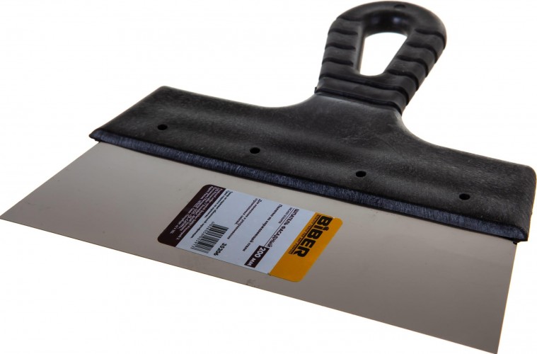 Шпатель Biber 35206 фасадный нерж. сталь, 200мм Тов-048240