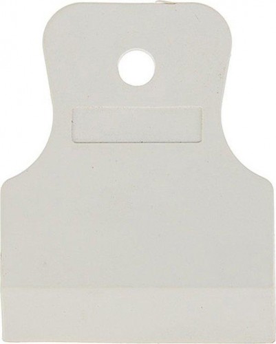 Шпатель Biber 35267 резиновый белый 80мм Тов-130026