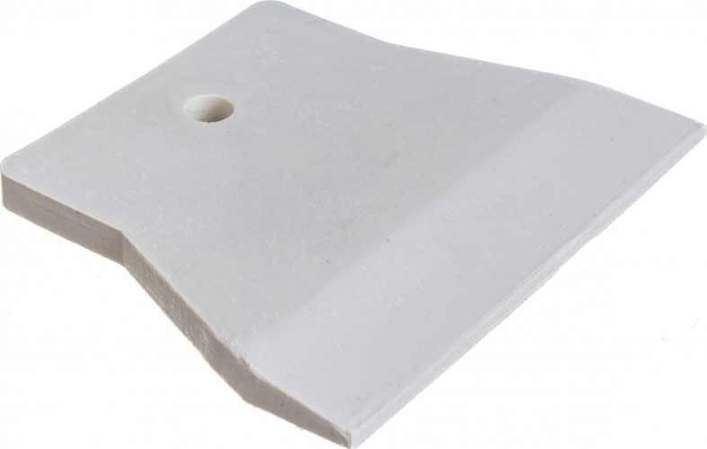 Шпатель Biber 35268 резиновый белый 100мм Тов-130027