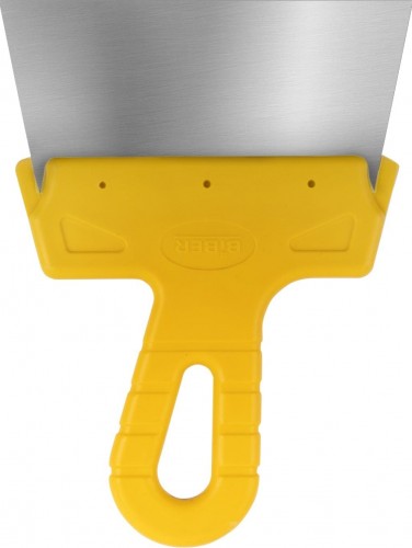 Шпатель Biber МАСТЕР 35175 фасадный нерж. сталь, желтая рукоятка, 150мм Тов-176002