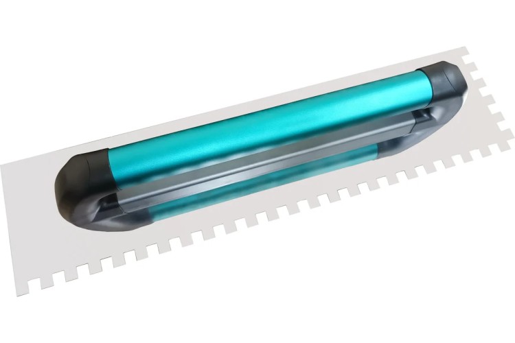 Шпатель BIHUI PTSM10 зубчатый 480х120мм, зуб 10мм - изображение 3