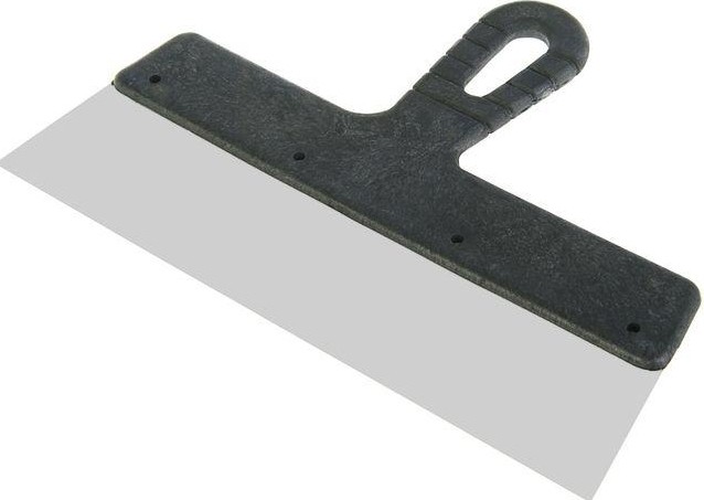 Шпатель фасадный из нержавеющей стали 888 с пластмассовой ручкой 300 мм 3083301 3083301