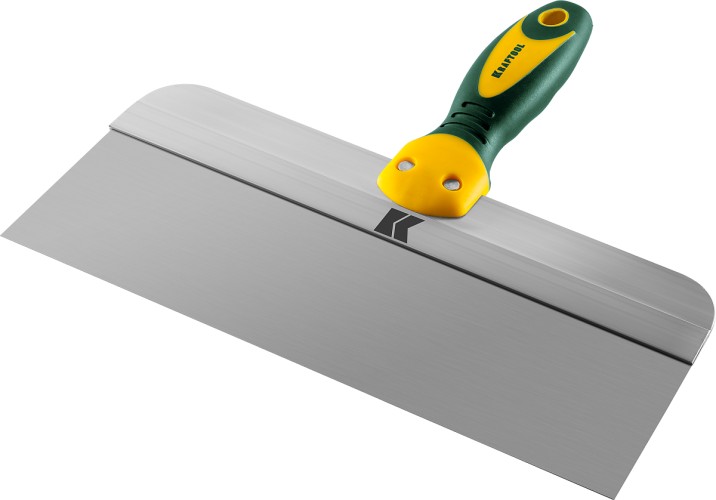 Шпатель фасадный с двухкомпонентной ручкой KRAFTOOL 10036-300 300 мм, полотно из нержавеющей стали - изображение 2