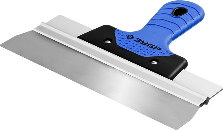 Шпатель фасадный с двухкомпонентной ручкой ЗУБР 10049-25 250 мм, полотно из нержавеющей стали 10049-25_z03