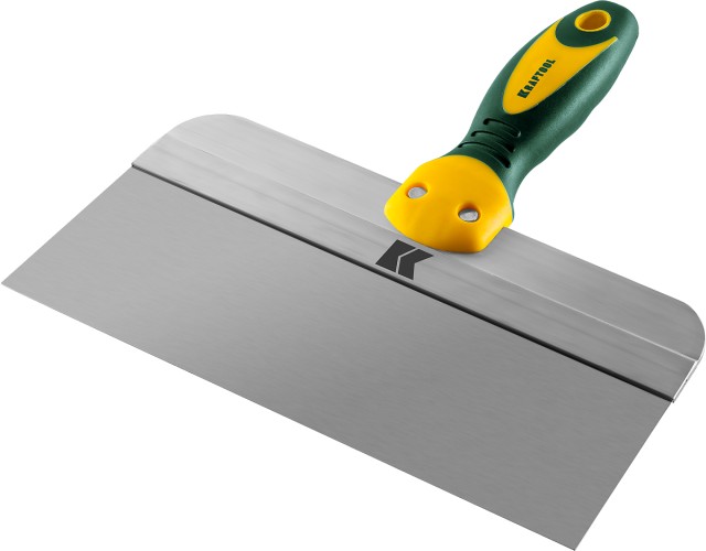 Шпатель фасадный с двухкомпонентной ручкой KRAFTOOL 10036-250 250 мм, полотно из нержавеющей стали - изображение 2