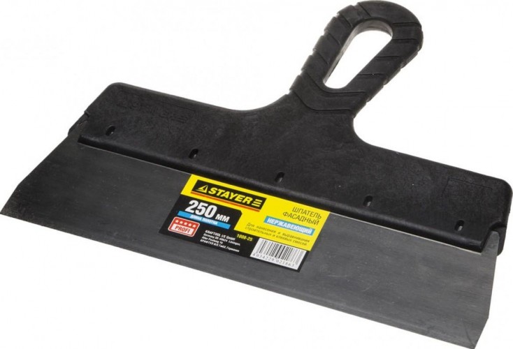 Шпатель фасадный STAYER "PROFESSIONAL" 250 мм, полотно из нержавеющей стали 1008-25 1008-25