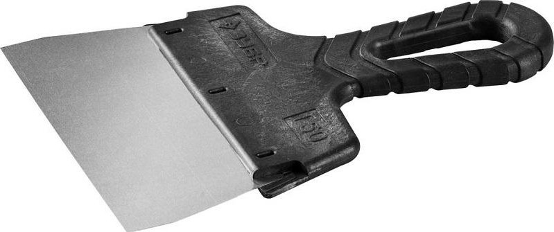 Шпатель фасадный ЗУБР "МАСТЕР" 150 мм, полотно из нержавеющей стали 10077-15