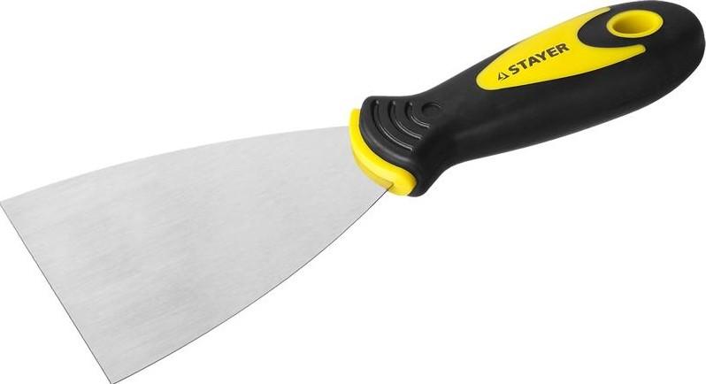 Шпатель малярный STAYER "MASTER" 60 мм, полотно из нержавеющей стали 10041-06 10041-06