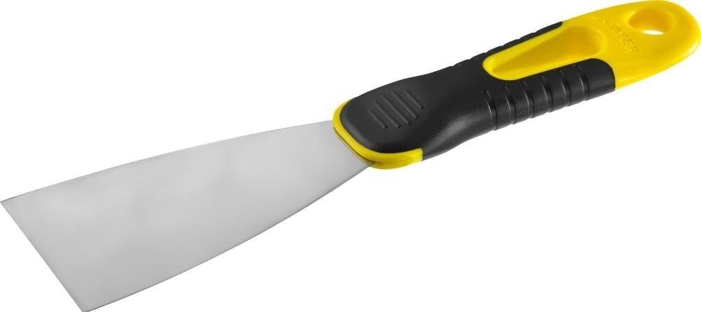 Шпатель малярный STAYER "PROFESSIONAL" 60 мм, полотно из нержавеющей стали 10045-06 10045-06