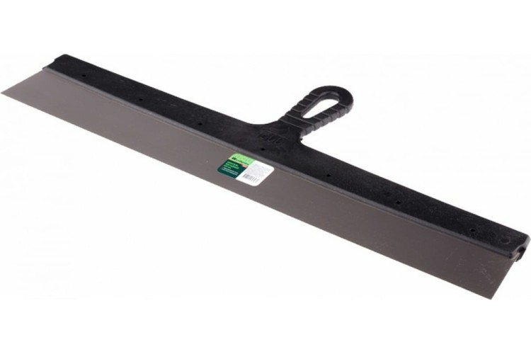 Шпатель СИБРТЕХ 600 мм фасадный из нержавеющей стали, пластмассовая ручка 85452