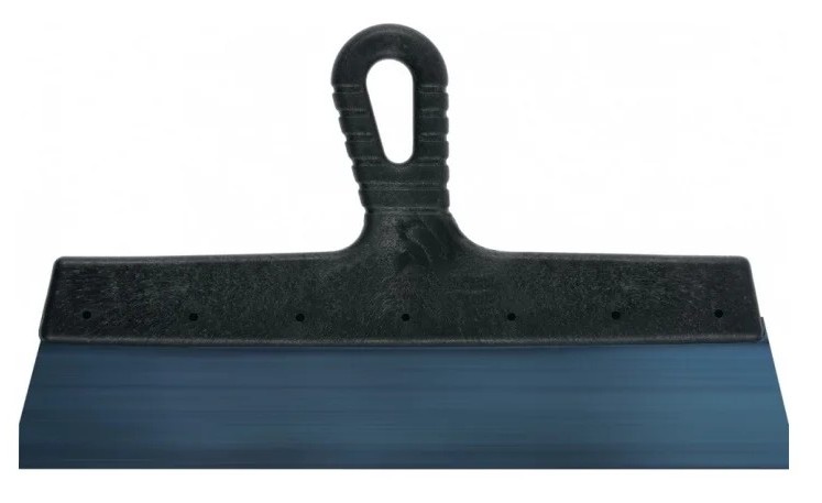 Шпатель СОЮЗ 8051-35-450FC 450мм, пружинная колор сталь 65г, пластиковая руко