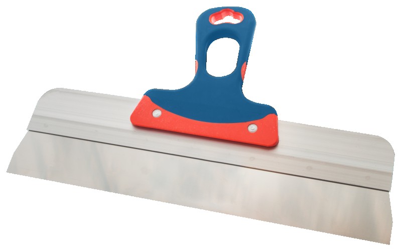 Шпатель СОЮЗ 8051-55-450 450 мм, нержавеющая сталь, узкое полотно, алюм. пл - изображение 2
