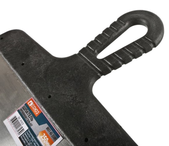 Шпатель СОЮЗ 8051-65-250PC 250мм, пружинная сталь 65г, пластиковая рукоятка - изображение 2