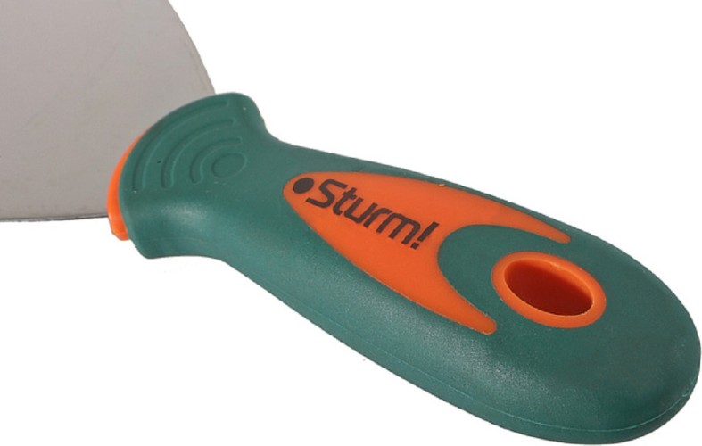 Шпатель Sturm 8051-04-100 из нержавеющей стали 100мм, 2-х компонентная рукоя - изображение 3