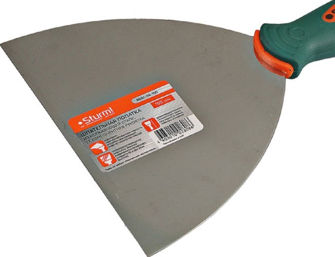 Шпатель Sturm 8051-04-150 из нержавеющей стали 150мм, 2-х компонентная рукоя - изображение 3