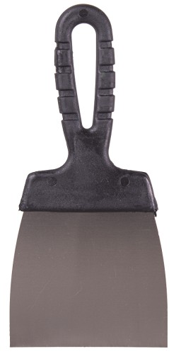 Шпатель ВИХРЬ 100мм нерж.cталь пластиковая рукоятка 73/3/2/18 - изображение 3