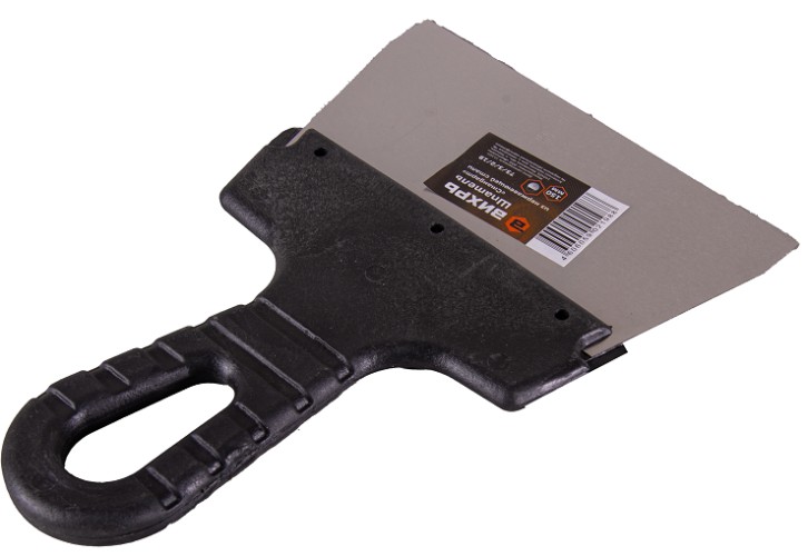 Шпатель ВИХРЬ 150мм нерж.cталь пластиковая рукоятка 73/3/2/19 - изображение 4