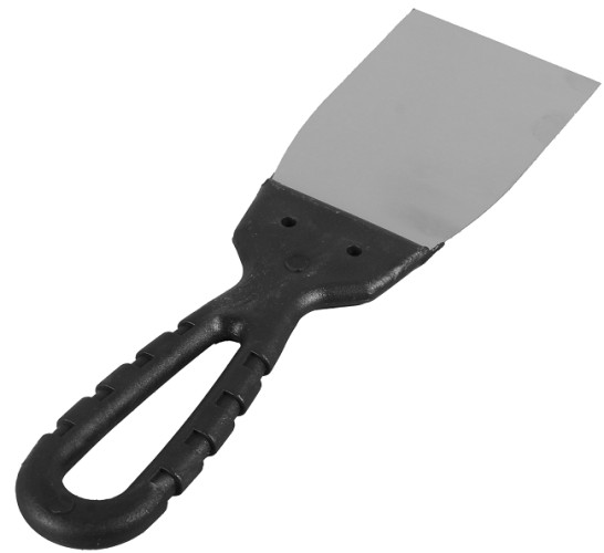 Шпатель ВИХРЬ 60мм нерж.cталь пластиковая рукоятка 73/3/2/16 - изображение 4