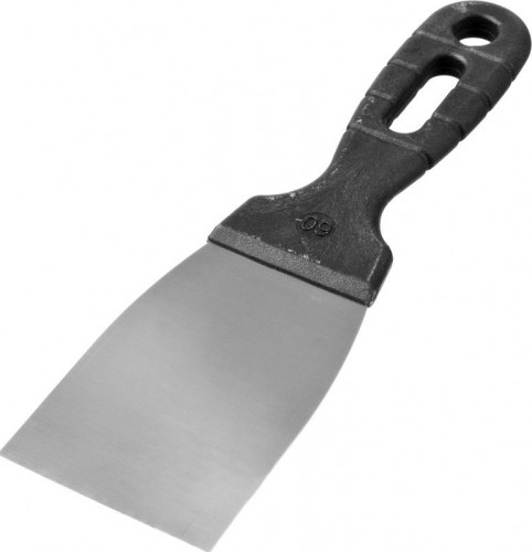 Шпатель ЗУБР "МАСТЕР" 60 мм, полотно из нержавеющей стали 10077-06 - изображение 2