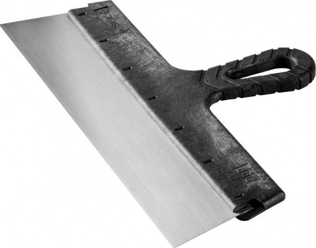 Шпатель ЗУБР СТАНДАРТ фасадный, стальное полотно, 350мм 10052-35 - изображение 2