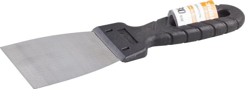 Шпатель ЗУБР СТАНДАРТ стальное полотно, 80мм 10052-08 - изображение 2