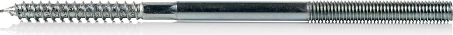 Шпилька-шуруп  М 8 х 160 сантехническая AD0000816032007