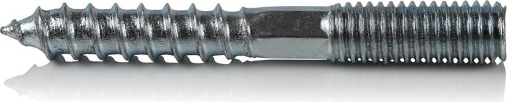 Шпилька-шуруп  М 8 х  60 сантехническая AD0000806030998